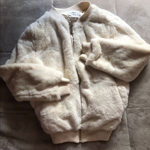 Fluffy jacket